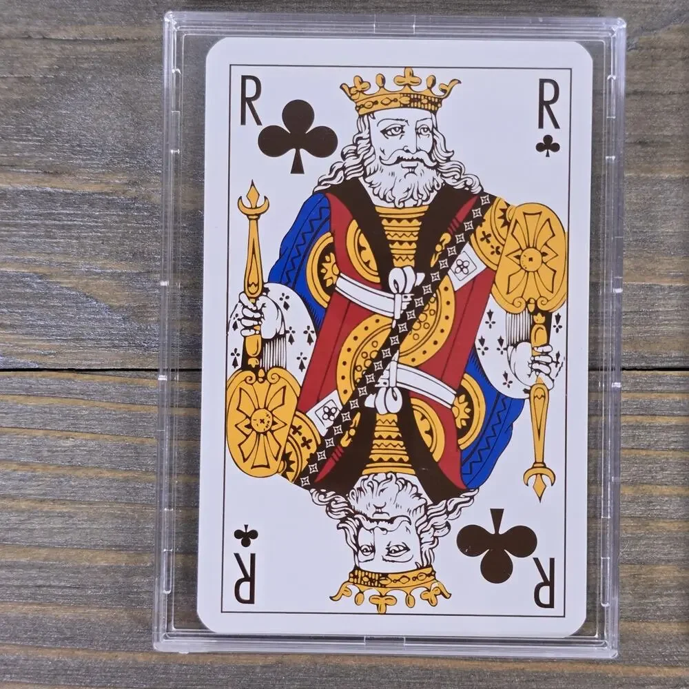 Louis Vuitton playing card - King And Queen Of Clubs In Protective Case.